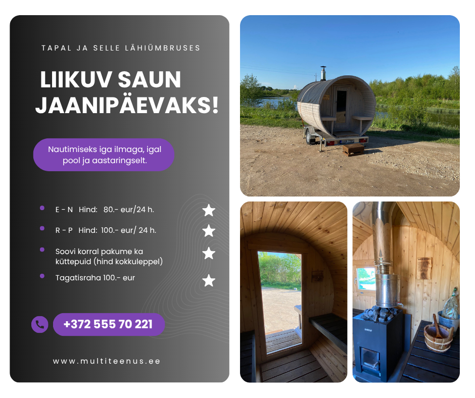 Sauna rent multiteenus